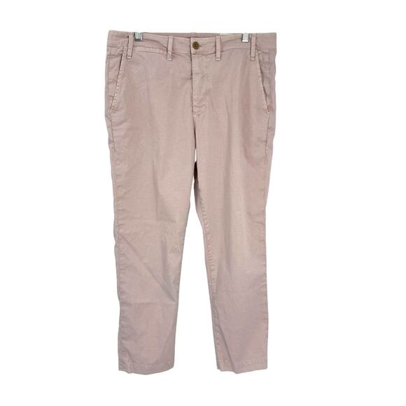Citizens of Humanity Brooke Chino Pants size 29 Faded Pink Mid Rise Cropped - Picture 2 of 13